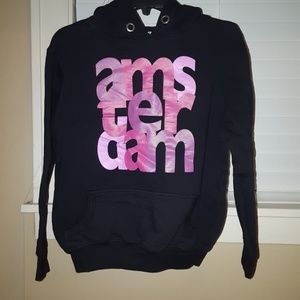 Women's Black Amsterdam Hoodie